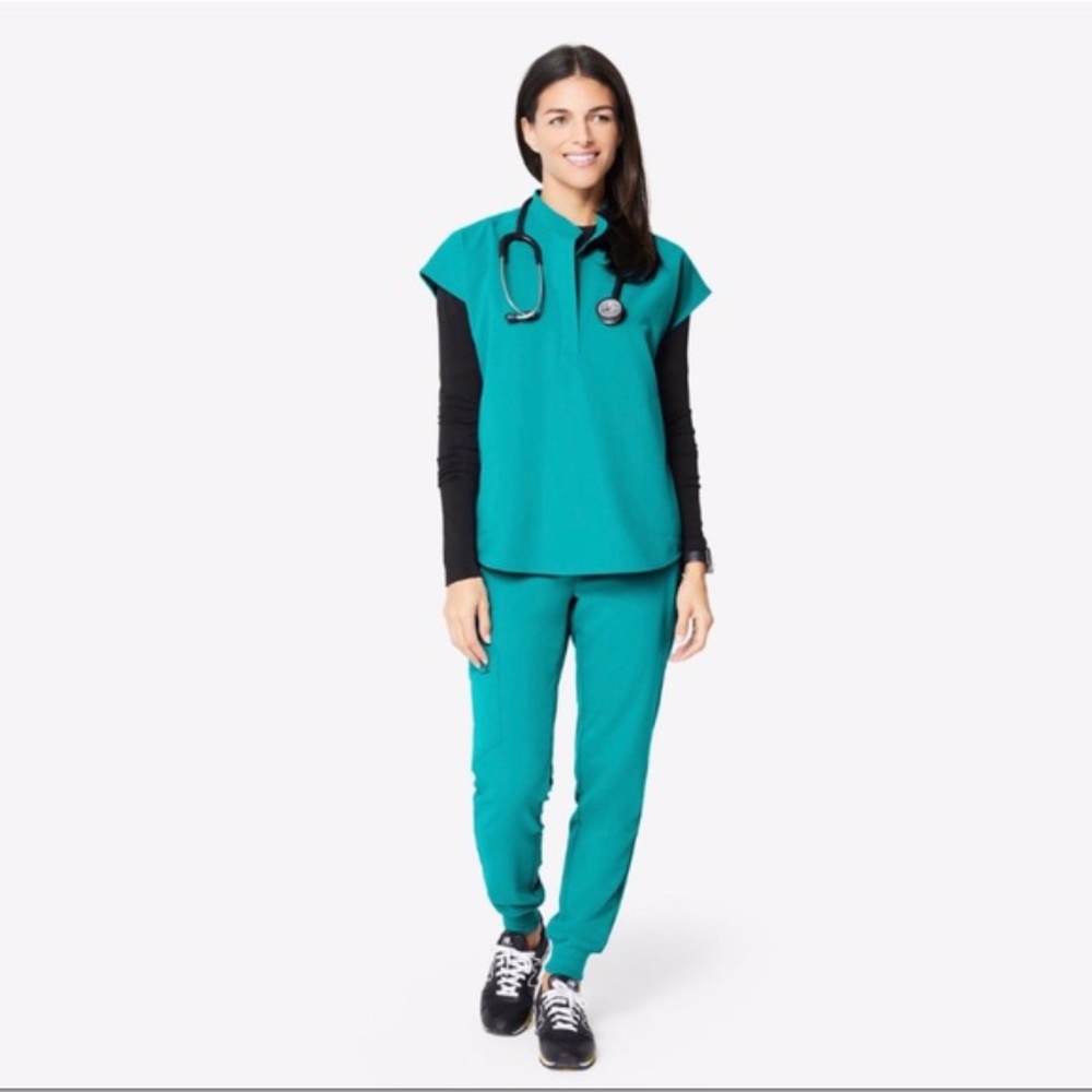 Figs Teal Small/ Small Tall Set